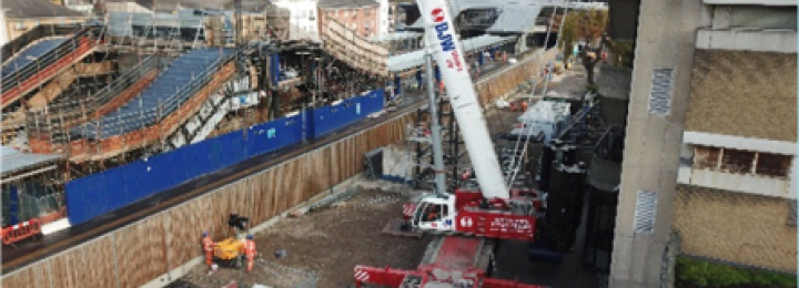 Beaver Bridges Abbey Wood Station bridge removal