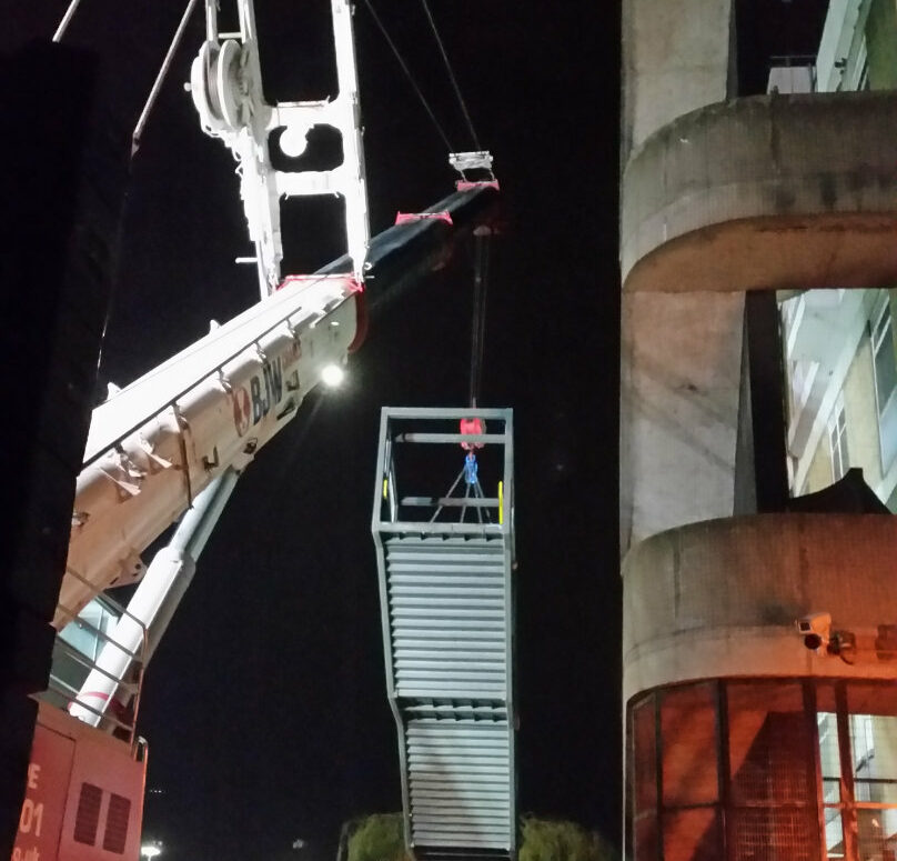 Beaver Bridges rail bridge removal Abbey Wood Station