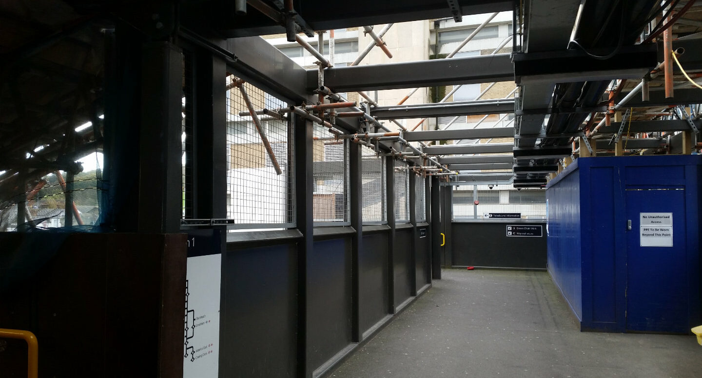 Beaver Bridges bridge removal Abbey Wood Station