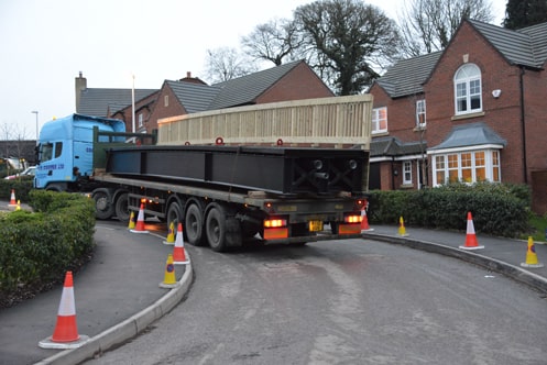 Beaver Bridges bridge foundation Congleton Morris Homes