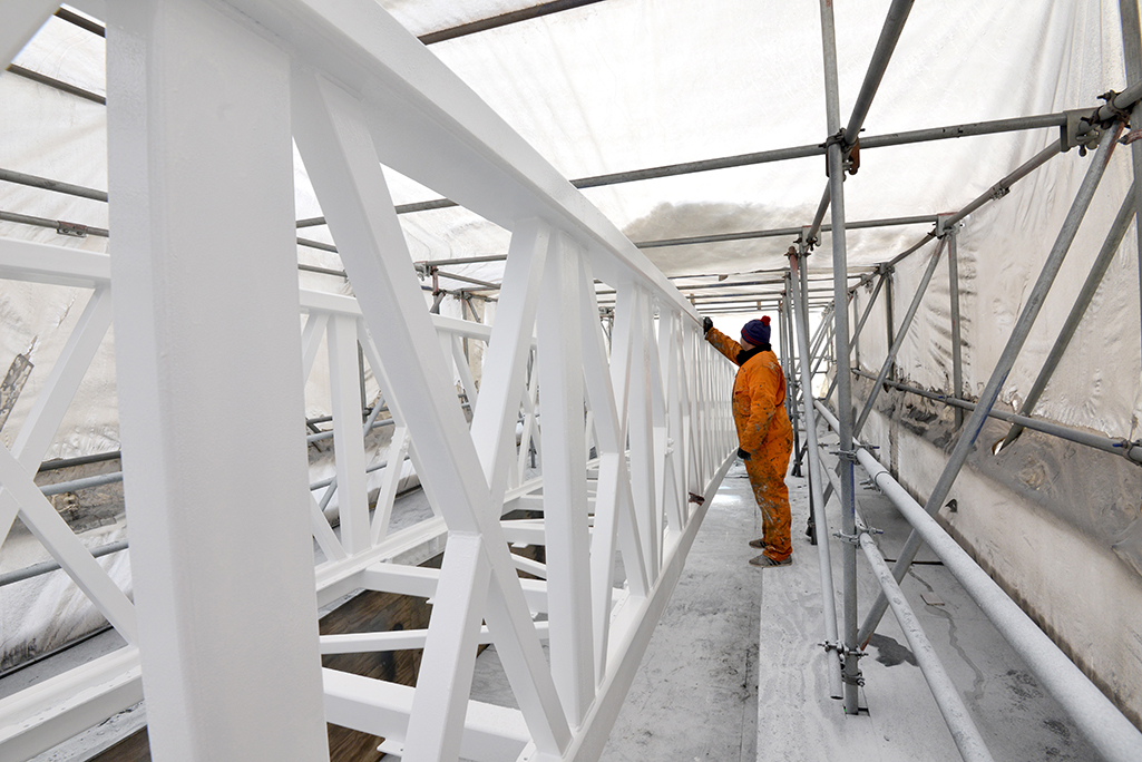 Beaver Bridges refurbishment bridge The Wisley Golf Club