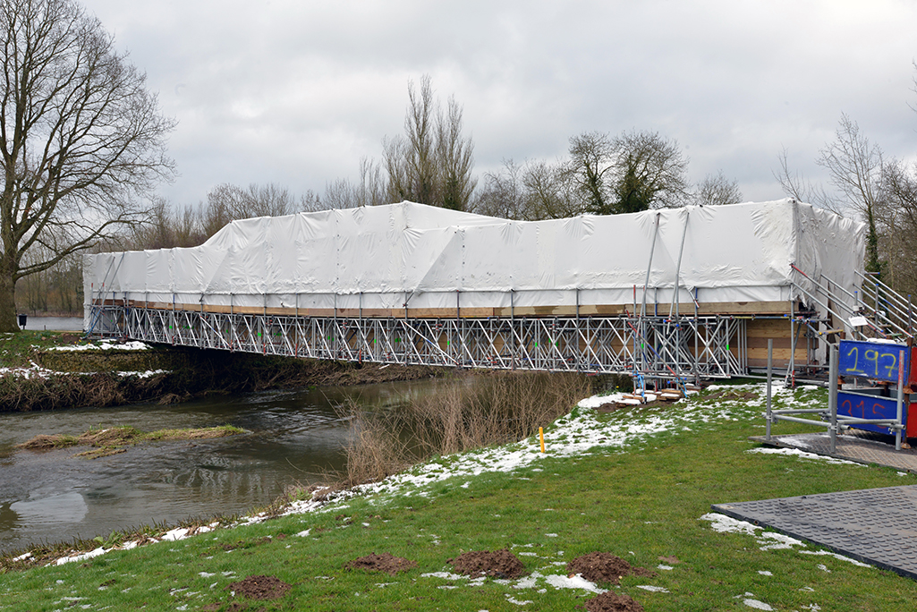 Beaver Bridges refurbishment bridge The Wisley Golf Club