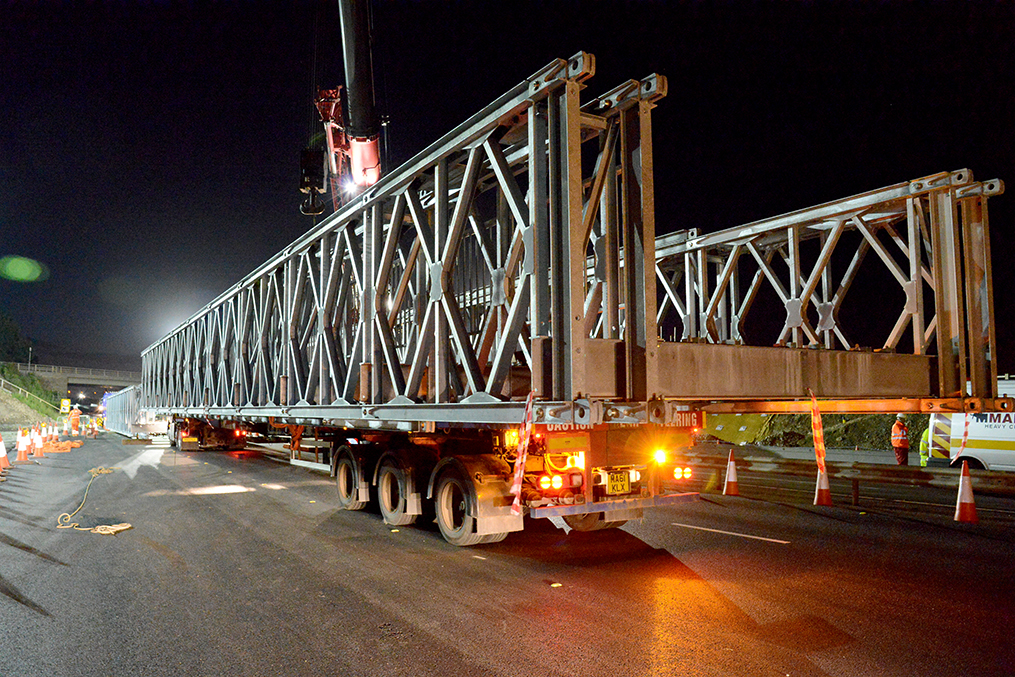 Beaver Bridges panel bridge transport Catterick A1
