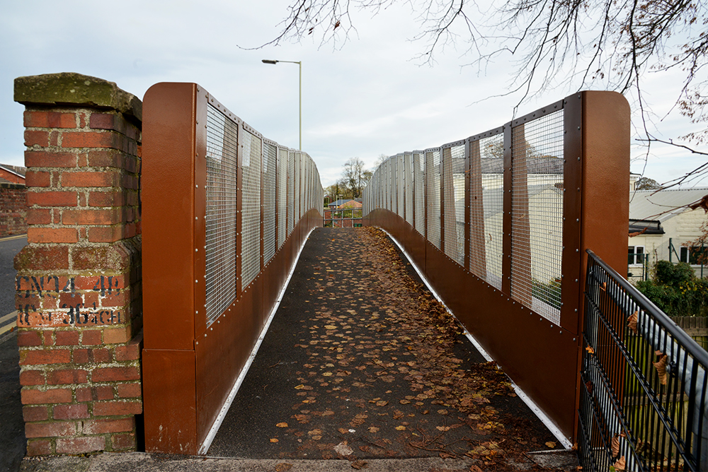 Beaver Bridges rail bridge replacement Llys Lane