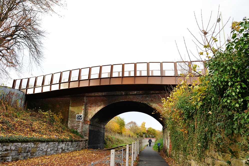 Beaver Bridges rail bridge replacement Llys Lane