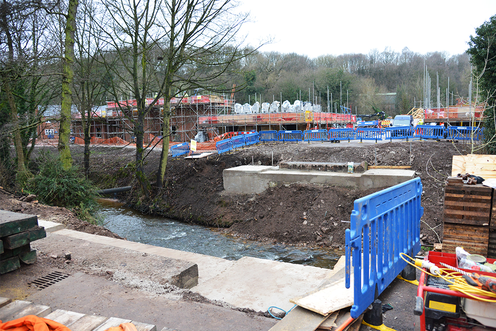 Beaver Bridges bridge concrete Congleton Morris