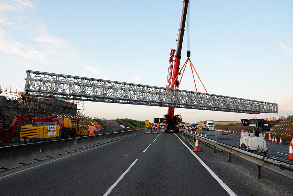Beaver Bridges panel bridge installation Catterick A1