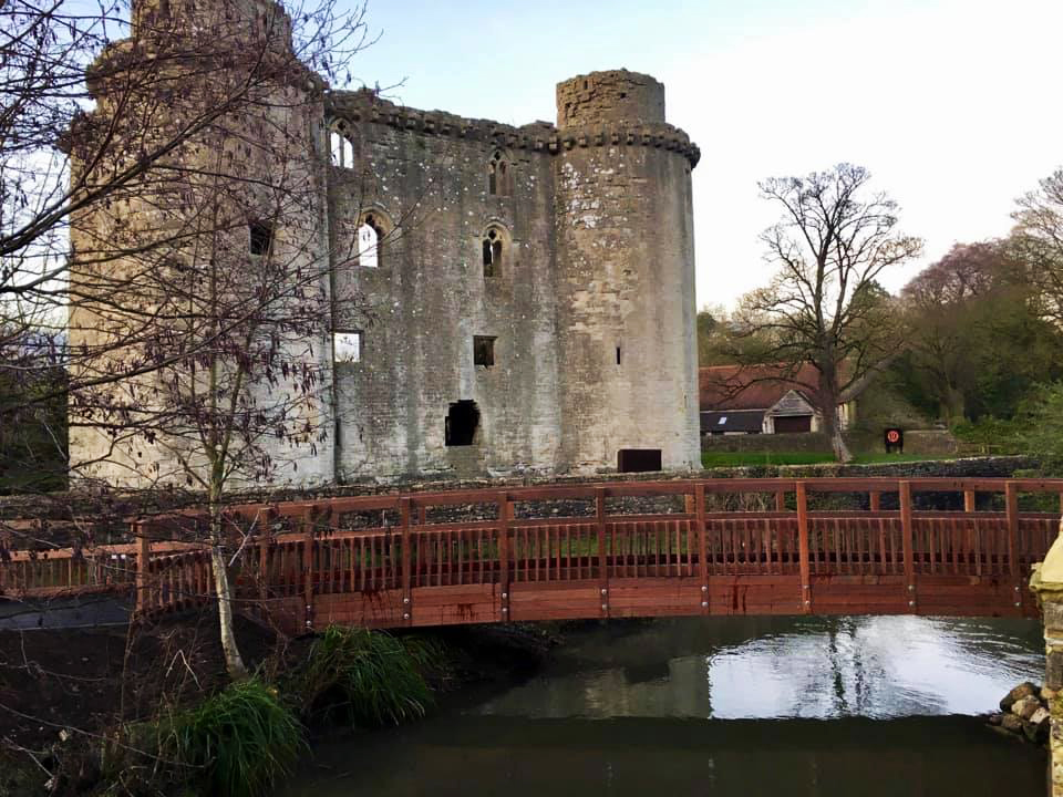 Beaver Bridges steel and timber footbridge Nunney