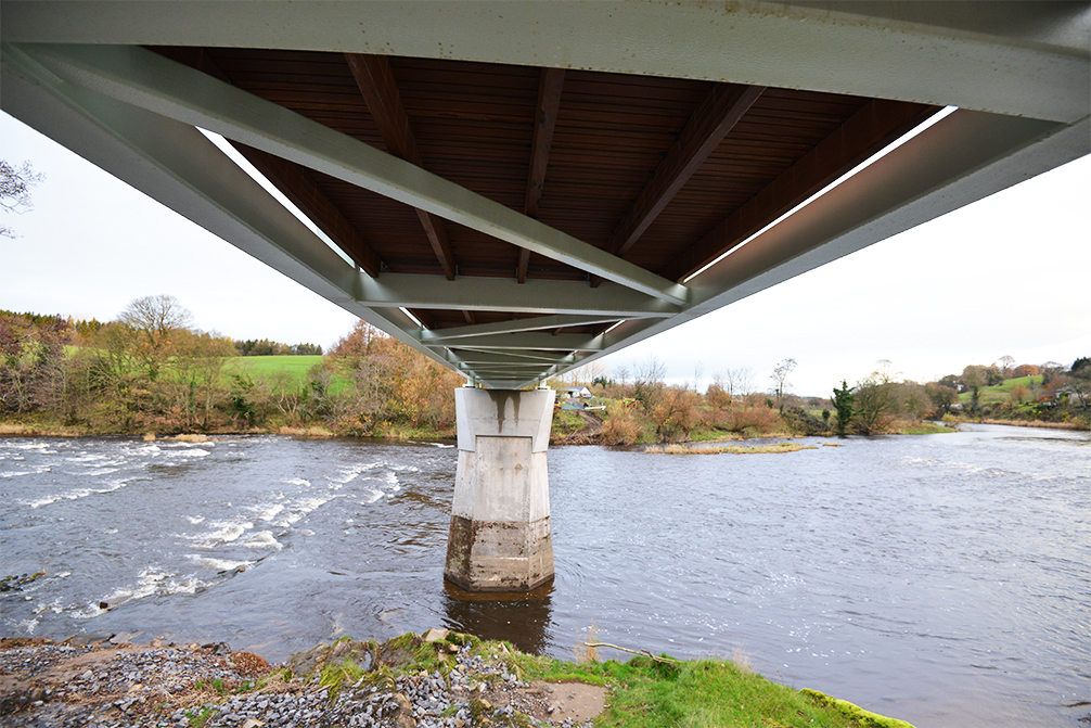 Beaver bridges bridge foundations Dinckley