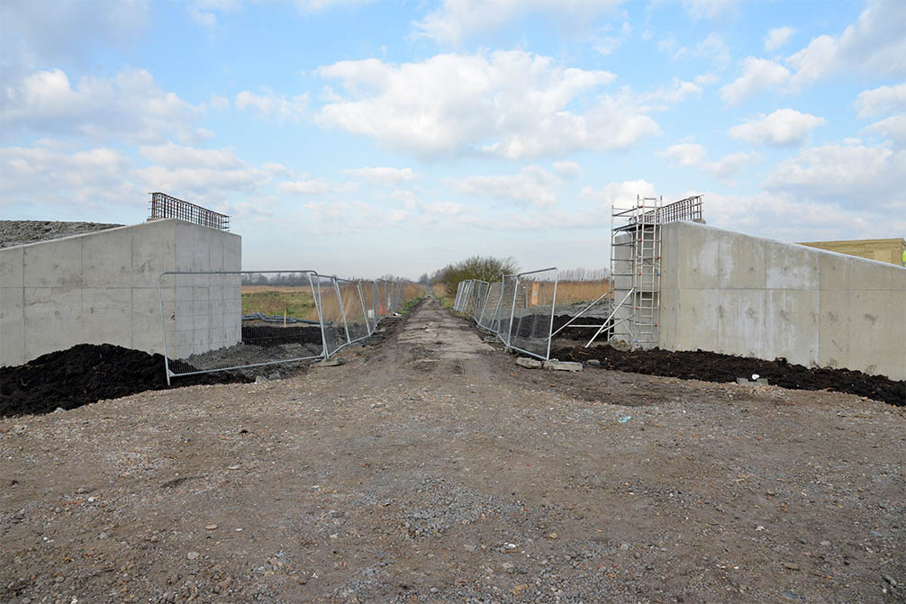 Beaver Bridges mass concrete Harrison's Drove Livestock