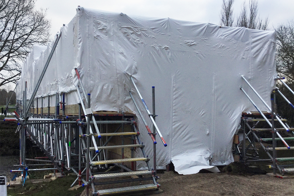 Beaver Bridges refurbishment Wisley Golf Club