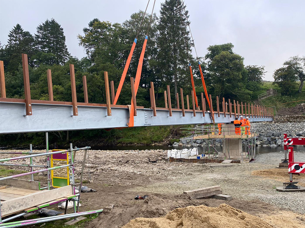 Beaver Bridges bridge installation Kirkhaugh BB1396 (6)