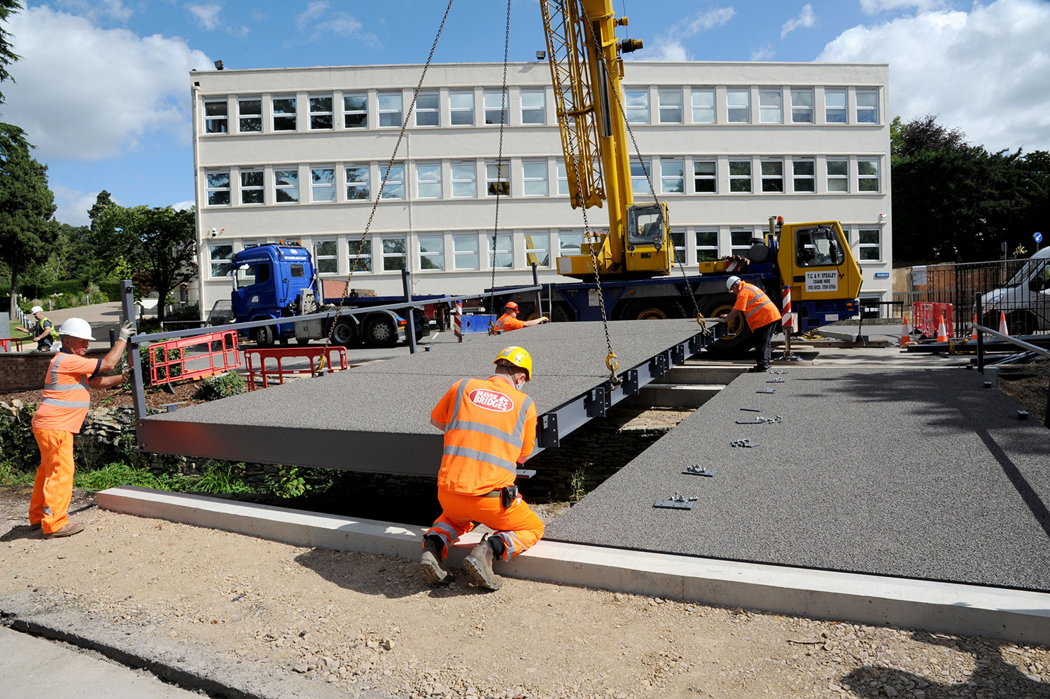BRIDGE INSTALLATION, CHELTENHAM