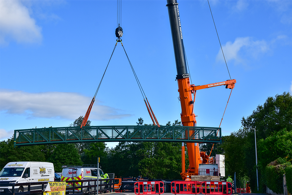 Beaver Bridges Replacement Footbridge - Meikmlemill