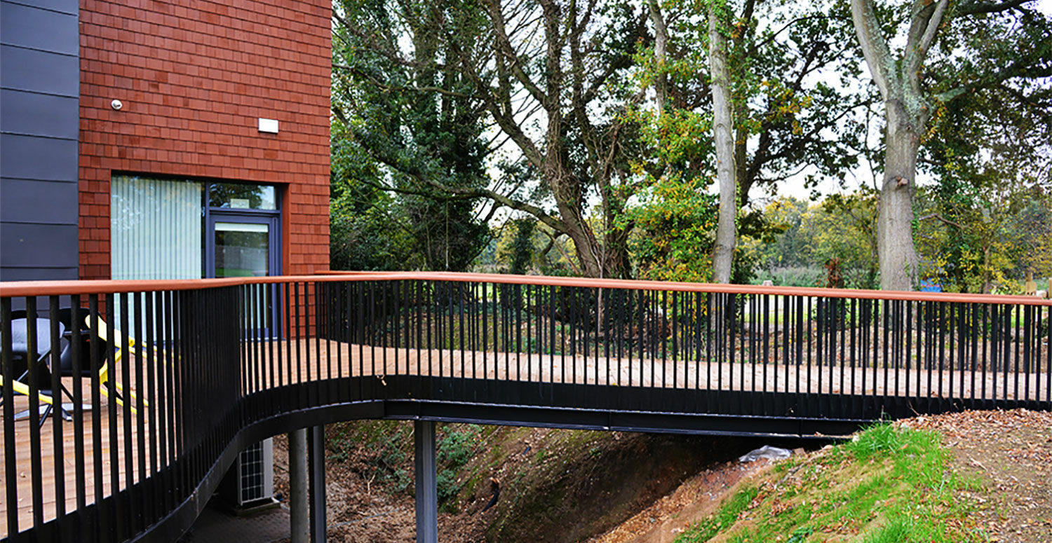 Aldingbourne County Centre | Composites FRP Bridges | Beaver Bridges