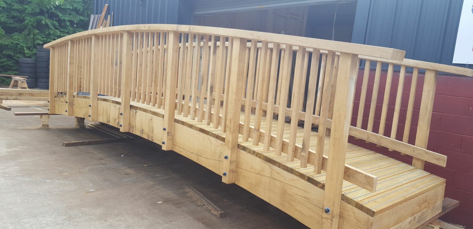 New Hall School | Timber Bridge | Beaver Bridges