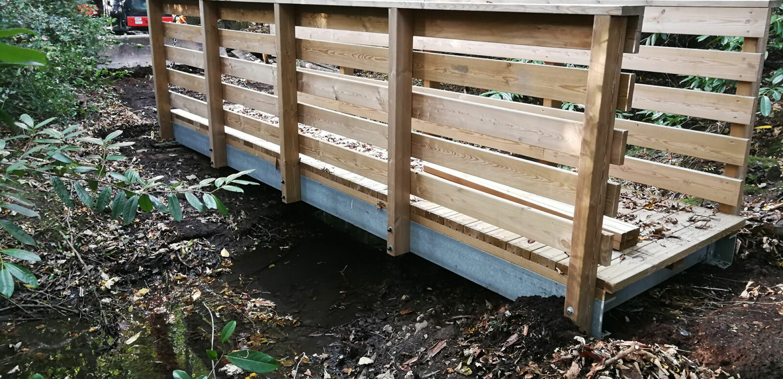 Pen Wood School | Timber Bridge | Beaver Bridges