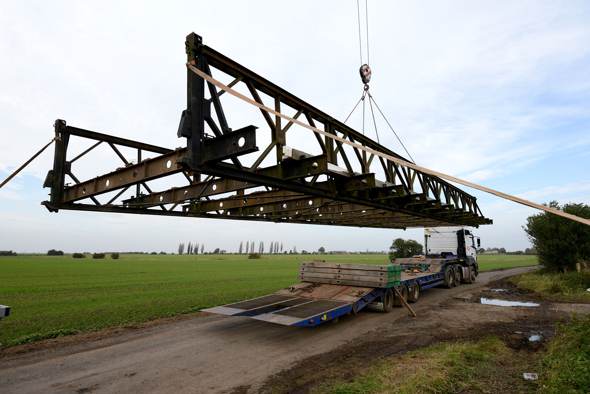 Branton Farms, Spalding, Lincolnshire | Vehicle Bridge | Beaver Bridges