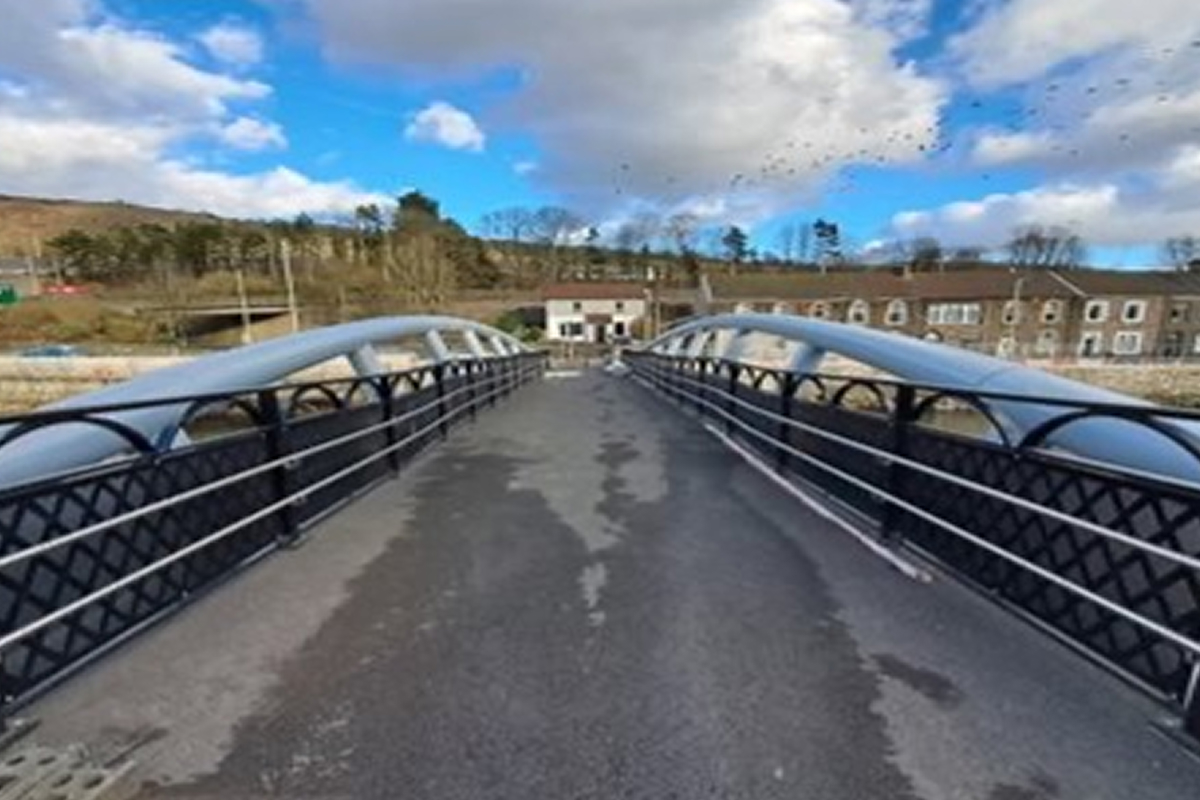 After the Storm: Re-building Treforest’s Castle Inn Footbridge