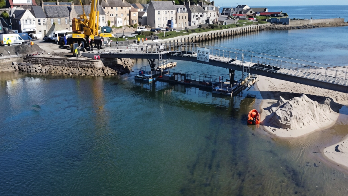 Lossiemouth East Beach Footbridge | Beaver Bridges