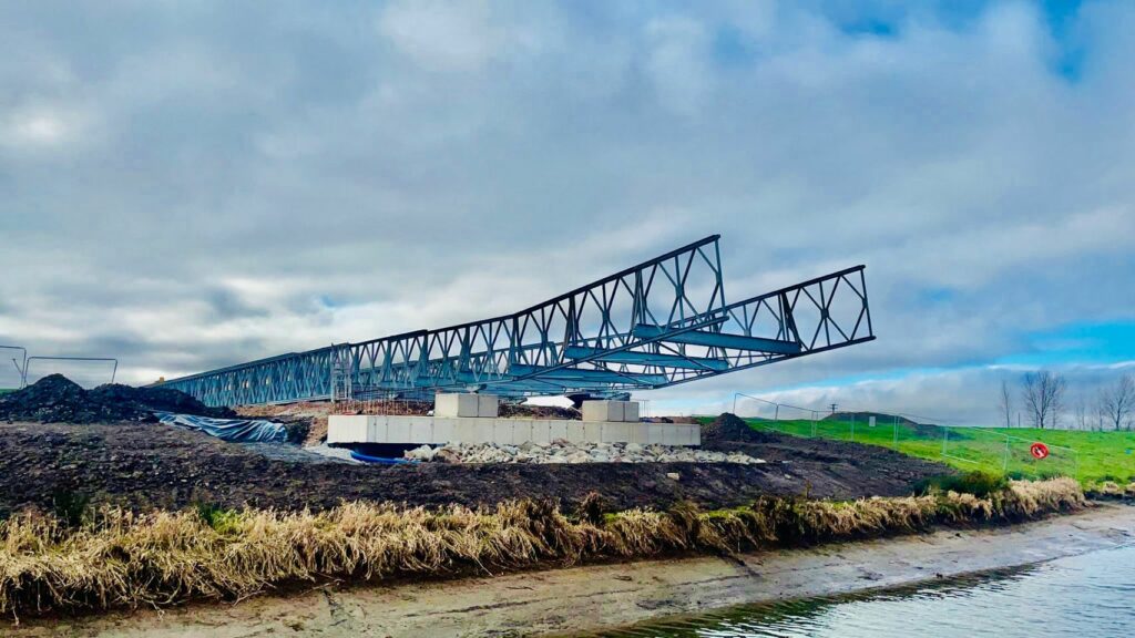 Bridge in construction