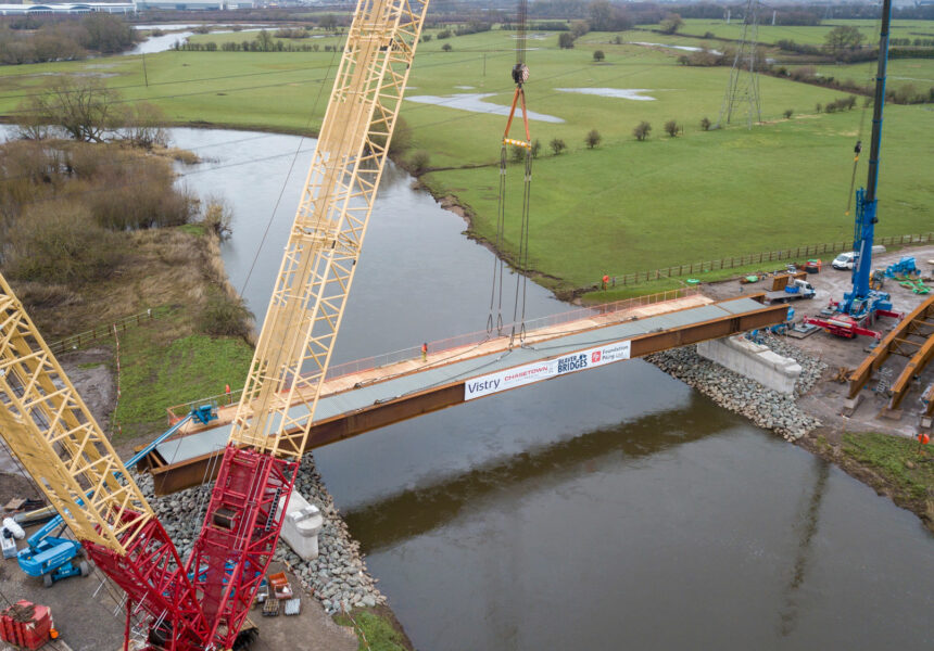Walton Bypass Vehicle Bridge Installation